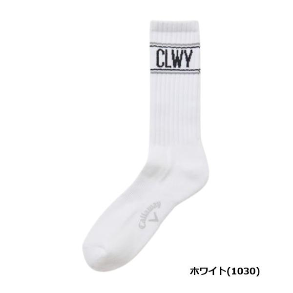 キャロウェイ ゴルフ メンズ ソックス カレッジ調ロゴクルーソックス (MENS) Callaway Golf C25293107【ポスト投函配送】 | Callaway | 02