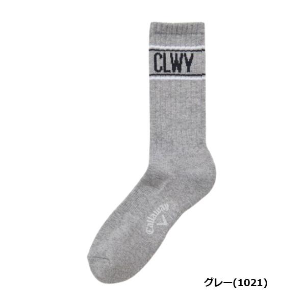 キャロウェイ ゴルフ メンズ ソックス カレッジ調ロゴクルーソックス (MENS) Callaway Golf C25293107【ポスト投函配送】 | Callaway | 04