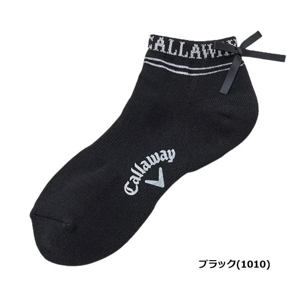 キャロウェイ ゴルフ レディース ソックス リボンアンクルソックス (WOMENS) Callaway Golf C25293203【ポスト投函配送】 | Callaway | 01