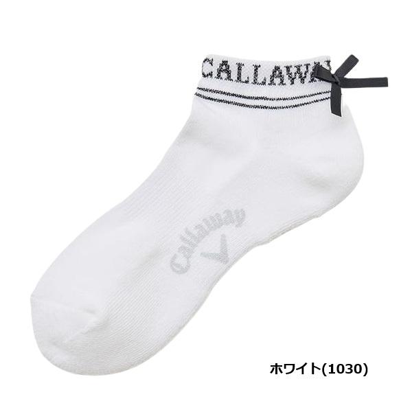 キャロウェイ ゴルフ レディース ソックス リボンアンクルソックス (WOMENS) Callaway Golf C25293203【ポスト投函配送】 | Callaway | 02