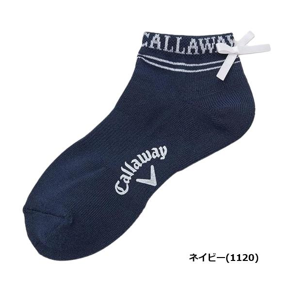 キャロウェイ ゴルフ レディース ソックス リボンアンクルソックス (WOMENS) Callaway Golf C25293203【ポスト投函配送】 | Callaway | 03