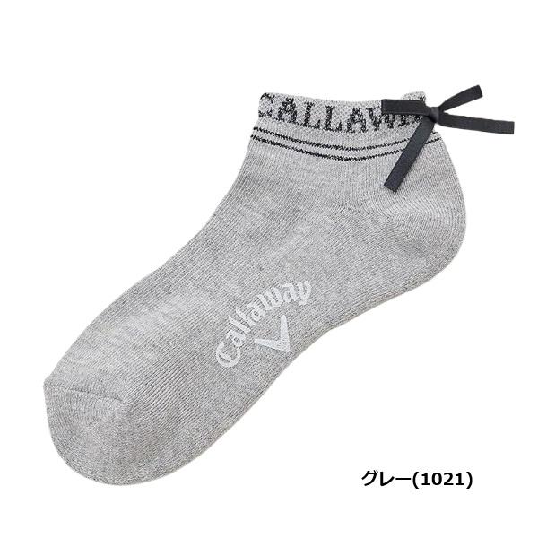 キャロウェイ ゴルフ レディース ソックス リボンアンクルソックス (WOMENS) Callaway Golf C25293203【ポスト投函配送】 | Callaway | 04