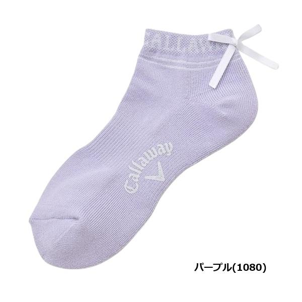 キャロウェイ ゴルフ レディース ソックス リボンアンクルソックス (WOMENS) Callaway Golf C25293203【ポスト投函配送】 | Callaway | 05