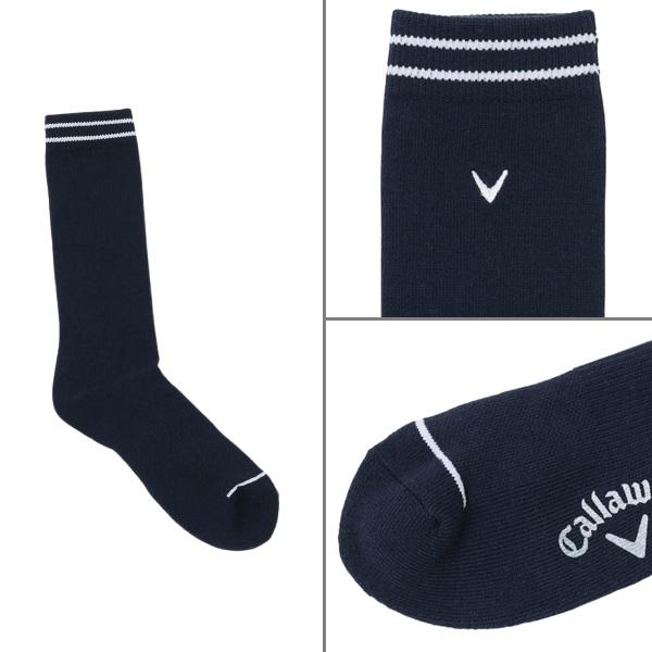 キャロウェイ ゴルフ ソックス 定番クルーソックス(パッケージ入り) メンズ Callaway Golf C25993101【ポスト投函配送】 | Callaway | 07