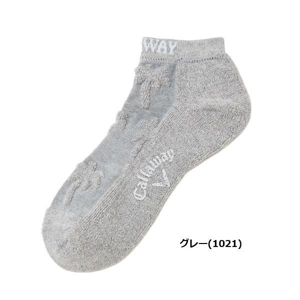 キャロウェイ ゴルフ レディース ソックス ヤシの木表パイルアンクルソックス Callaway Golf C26193200【2026年春夏モデル】【ポスト投函配送】 | Callaway | 02
