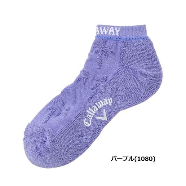 キャロウェイ ゴルフ レディース ソックス ヤシの木表パイルアンクルソックス Callaway Golf C26193200【2026年春夏モデル】【ポスト投函配送】 | Callaway | 05