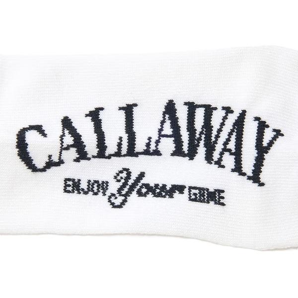 キャロウェイ ゴルフ レディース ソックス アパレルシーズンロゴアンクルソックス (WOMENS) Callaway Golf C26193201【2026年春夏モデル】【ポスト投函配送】 | Callaway | 10