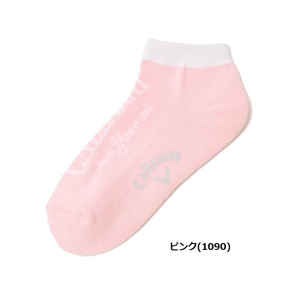 キャロウェイ ゴルフ レディース ソックス アパレルシーズンロゴアンクルソックス (WOMENS) Callaway Golf C26193201【2026年春夏モデル】【ポスト投函配送】 | Callaway | 03
