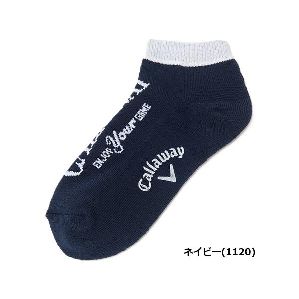 キャロウェイ ゴルフ レディース ソックス アパレルシーズンロゴアンクルソックス (WOMENS) Callaway Golf C26193201【2026年春夏モデル】【ポスト投函配送】 | Callaway | 05