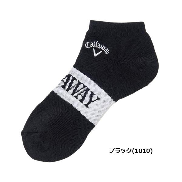 キャロウェイ ゴルフ レディース ソックス 甲メッシュアンクルソックス Callaway Golf C26193203【2026年春夏モデル】【ポスト投函配送】 | Callaway | 01