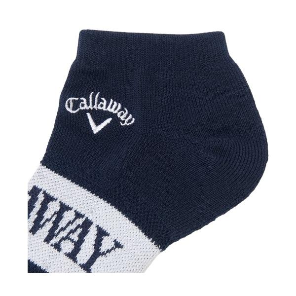 キャロウェイ ゴルフ レディース ソックス 甲メッシュアンクルソックス Callaway Golf C26193203【2026年春夏モデル】【ポスト投函配送】 | Callaway | 08