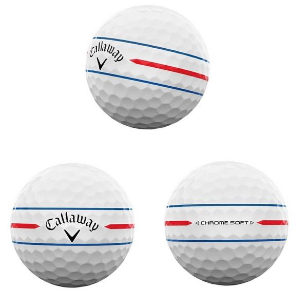 Callaway（キャロウェイ） ゴルフボール クロム ソフト 360° トリプル