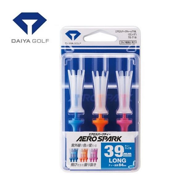 ダイヤ エアロスパークティー718 ロング TE-718【メール便配送】 | DAIYA（ゴルフ用品、日用品）