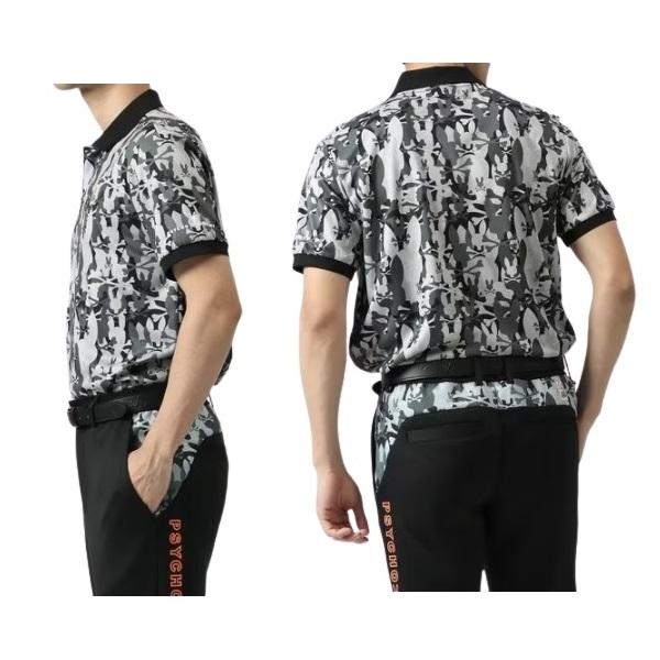 Psycho Bunny サイコバニー ゴルフ メンズ カモバニープリント半袖