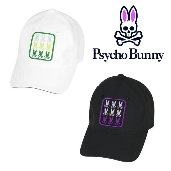 サイコバニー ゴルフ キャップ BARKER 6PANELキャップ メンズ レディース Psycho Bunny GF264 | Psycho Bunny