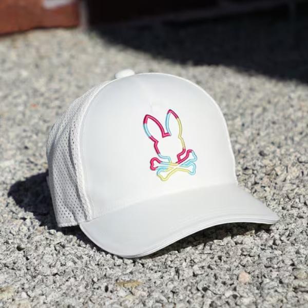 Psycho Bunny（サイコバニー） ゴルフ キャップ HYPERHELIXツイル パンチングキャップ メンズ Psycho Bunny ...