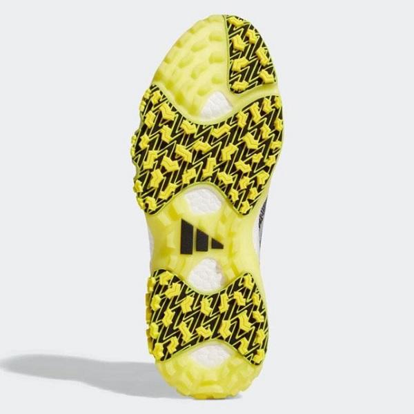 アディダス ゴルフシューズ コードカオス ボア LVL63 フットウェアホワイト/コアブラック/ビームイエロー GX0199 adidas Golf | adidas | 03