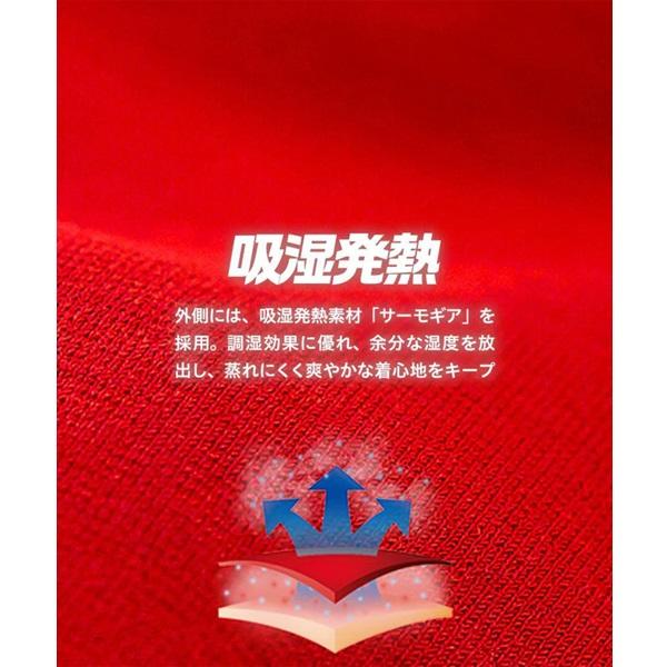 イオンスポーツ ゼロフィット ヒートラブ 速暖 アンダーウエア クルーネックロングスリーブ 男女兼用冬季限定 ZEROFIT HEAT RUB | EON SPORTS | 08