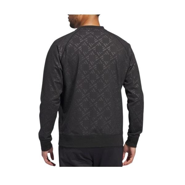 アディダス ゴルフ クルーネック エンボスプリント ラグランスリーブ長袖スゥエット メンズ adidas GOLF JTX63 | adidas | 04