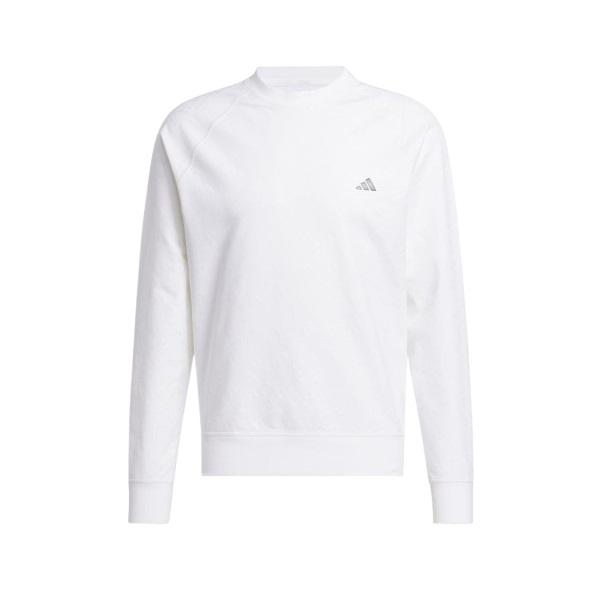 アディダス ゴルフ クルーネック エンボスプリント ラグランスリーブ長袖スゥエット メンズ adidas GOLF JTX63 | adidas | 07