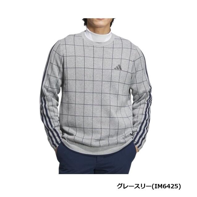 アディダス ゴルフ クルーネック スリーストライプス 長袖セーター メンズ adidas GOLF JTY60 | adidas | 03