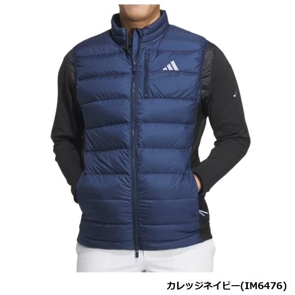 アディダス ゴルフ WIND.RDY チェストポケット付き フルジップ ダウンベスト メンズ adidas GOLF JTY63 | adidas | 02