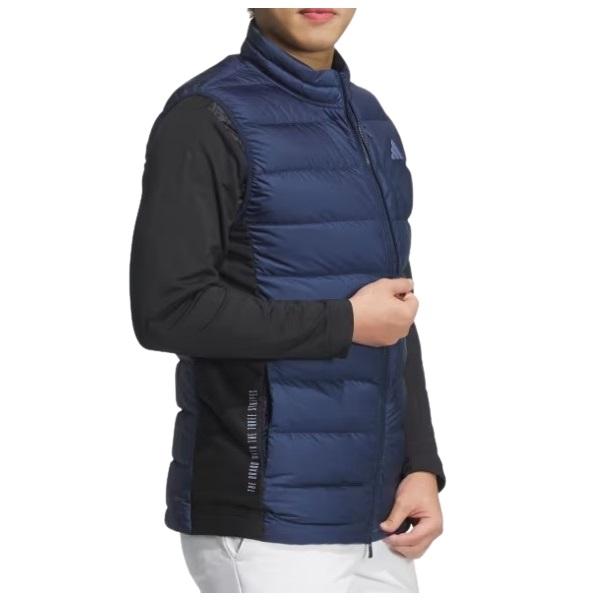 アディダス ゴルフ WIND.RDY チェストポケット付き フルジップ ダウンベスト メンズ adidas GOLF JTY63 | adidas | 06