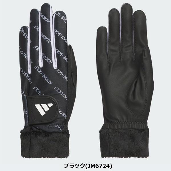 アディダス ゴルフ グローブ ウォーム コンフォート グローブ 両手用 冬用 レディース Adidas Golf JUT47  【ポスト投函配送】 | adidas | 01