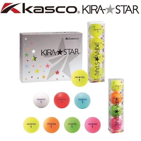 キャスコ ゴルフボール キラスター KIRA STAR １ダース 12個入り | kasco
