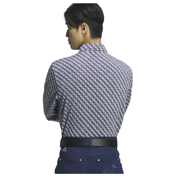 アディダス ゴルフ モノグラム 長袖ボタンダウン シャツ メンズ adidas GOLF MKS01 | adidas | 05