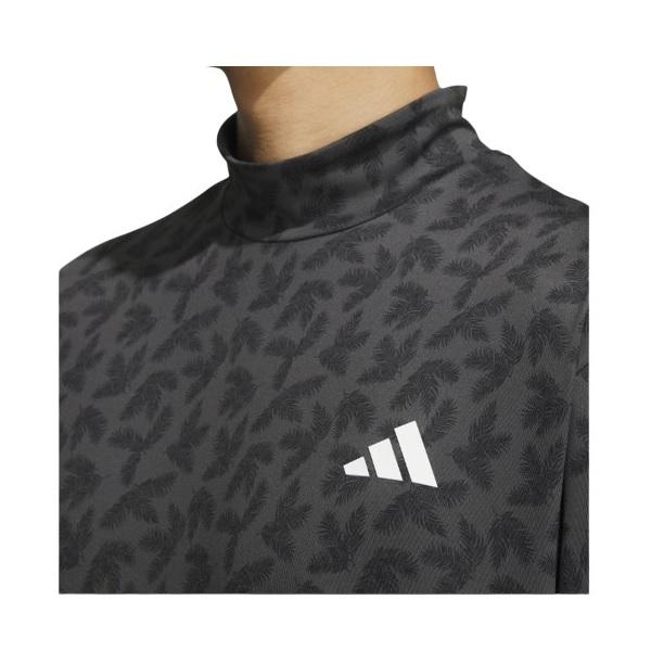 adidas - 新品　adidas アディダス　ストレッチ モックシャツ セール】ミニヘリンボーン ストレッチドライモック【adidas Golf