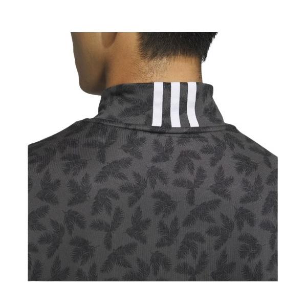 アディダス ゴルフ パームリーフプリント モックネック 長袖ストレッチシャツ メンズ adidas GOLF MKS11 | TOMMY HILFIGER GOLF | 11