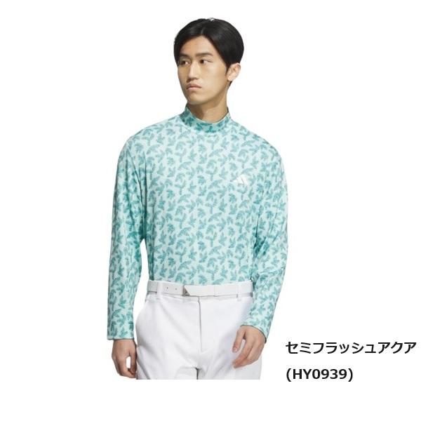 アディダス ゴルフ パームリーフプリント モックネック 長袖ストレッチシャツ メンズ adidas GOLF MKS11 | TOMMY HILFIGER GOLF | 02