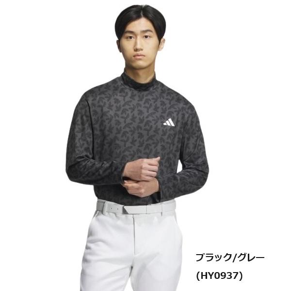 アディダス ゴルフ パームリーフプリント モックネック 長袖ストレッチシャツ メンズ adidas GOLF MKS11 | TOMMY HILFIGER GOLF | 03