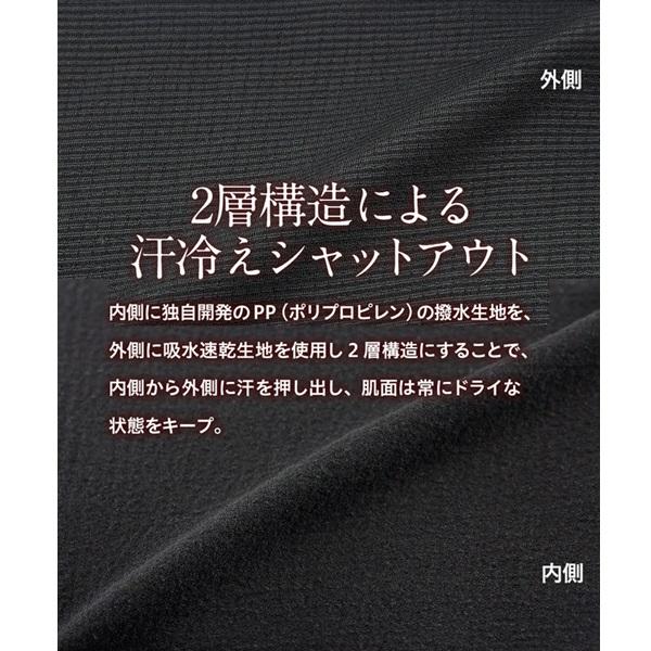 イオンスポーツ ゼロフィット ヒートラブムーブ 速暖 アンダーウエア モックネックロングスリーブ 男女兼用冬季限定 ZEROFIT HEATRUB MOVE | EON SPORTS | 06