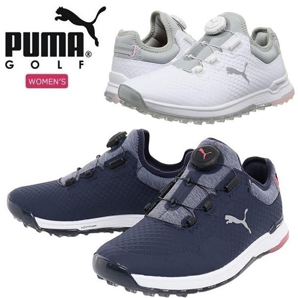 レディース プーマ ゴルフシューズ スパイクレス プロ アダプト アルファキャット ウィメンズ ディスク 376924 | PUMA