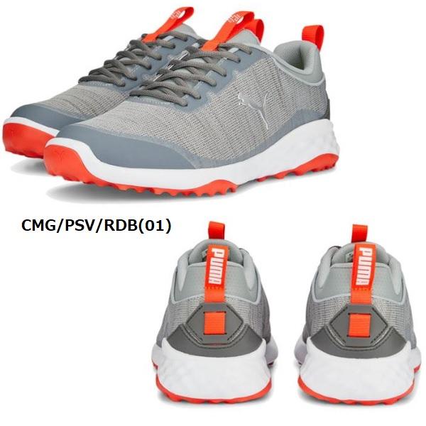 プーマ ゴルフシューズ スパイクレス フュージョン プロ ラバーソール スパイクレス シューズ メンズ 日本正規品 PUMA Golf 377041 | PUMA | 01