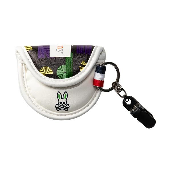 サイコバニー ゴルフ パターカバーキャッチャー ARTLOGO Psycho Bunny PBMG3FE3 【メール便配送】 | Psycho Bunny | 03