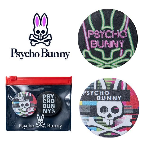 サイコバニー ゴルフ スマホグリップ 2色入り Psycho Bunny PBMG3FE6 【メール便配送】 | Psycho Bunny