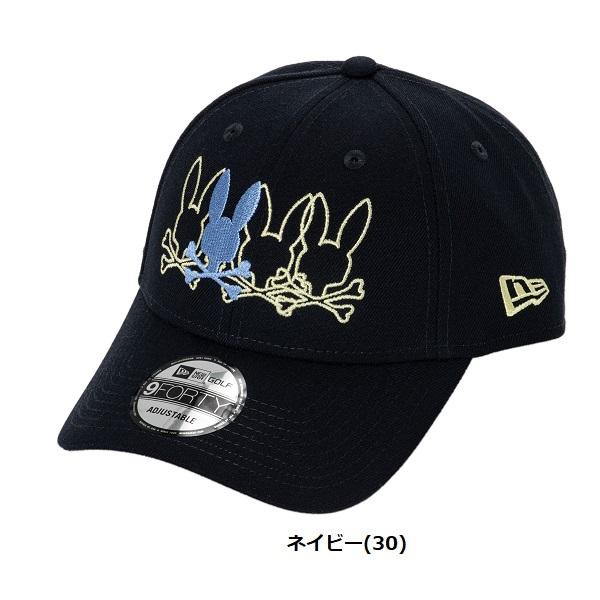 サイコバニー ゴルフ キャップ NEW ERAコラボ メンズ Psycho Bunny PBMG453F | Psycho Bunny | 02