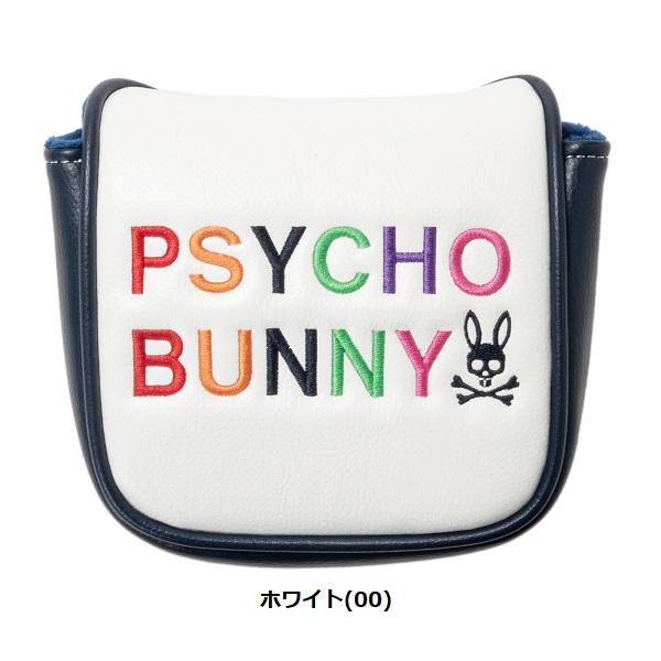 サイコバニー ゴルフ パターカバー マレットタイプ Psycho Bunny PBMG4FH6 | Psycho Bunny | 01