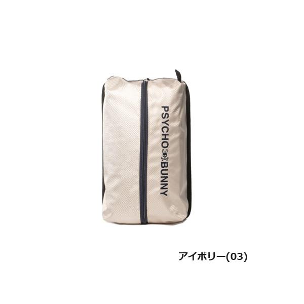 サイコバニー ゴルフ シューズケース BLOCK PB Psycho Bunny PBMG4SE1 | Psycho Bunny | 02