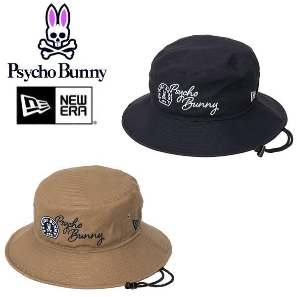 サイコバニー ゴルフ ハット NEW ERAコラボ メンズ レディース Psycho Bunny PBMG562F | Psycho Bunny