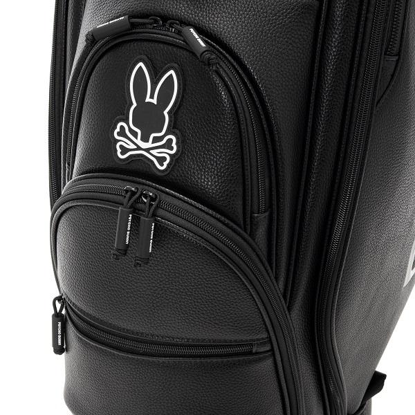 サイコバニー ゴルフ キャディバッグ カートキャディバッグ MONOTONE EDITION Psycho Bunny PBMG5FC2 | Psycho Bunny | 05