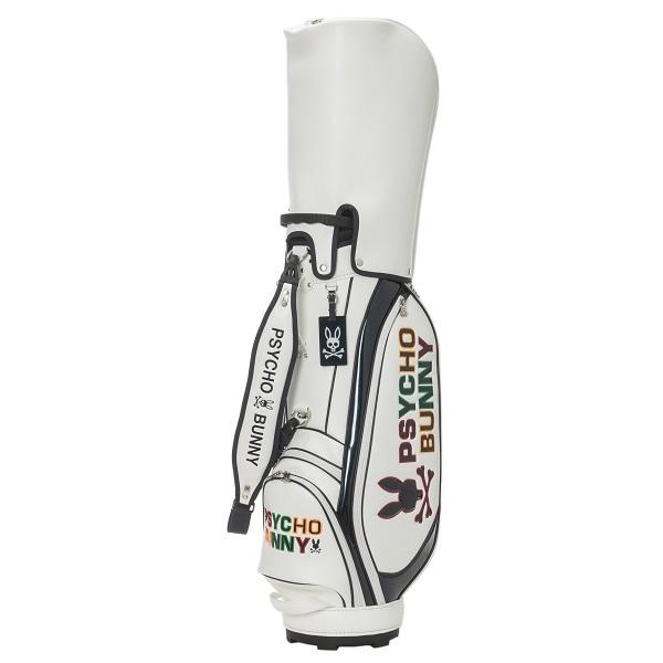 サイコバニー ゴルフ キャディバッグ カートキャディバッグ LOGOART Psycho Bunny PBMG5FC4 | Psycho Bunny | 03