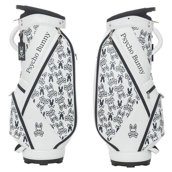 サイコバニー ゴルフ キャディバッグ カートキャディバッグ MONOGRAM Psycho Bunny PBMG5FC5 | Psycho Bunny | 06