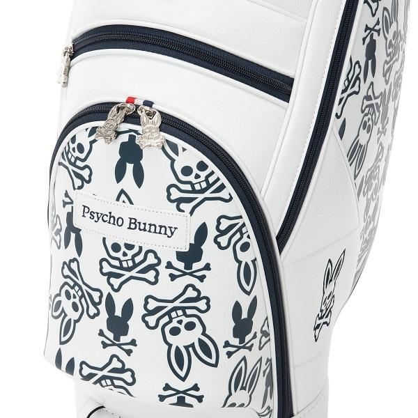サイコバニー ゴルフ キャディバッグ カートキャディバッグ MONOGRAM Psycho Bunny PBMG5FC5 | Psycho Bunny | 07