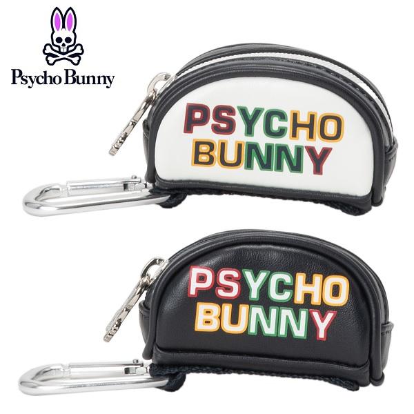 サイコバニー ゴルフ ボールポーチ LOGOART Psycho Bunny PBMG5FE1 | Psycho Bunny