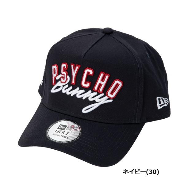 サイコバニー ゴルフ キャップ NEW ERAコラボ メンズ レディース Psycho Bunny PBMG603F | Psycho Bunny | 02