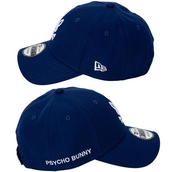 サイコバニー ゴルフ キャップ3D NEW ERAコラボ メンズ レディース Psycho Bunny PBMG604F | Psycho Bunny | 05